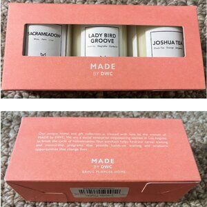 Floral Candle Flight Collection from Made by DWC